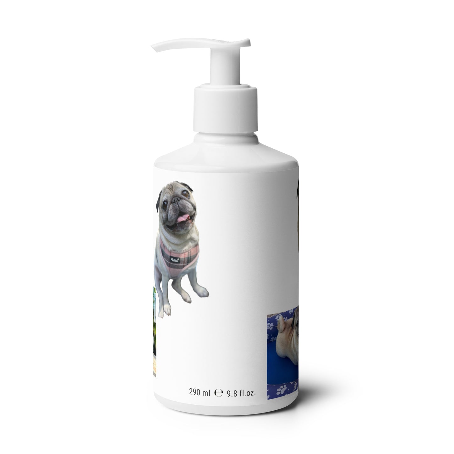 Tudi the Adventure Pug Refreshing hand & body lotion