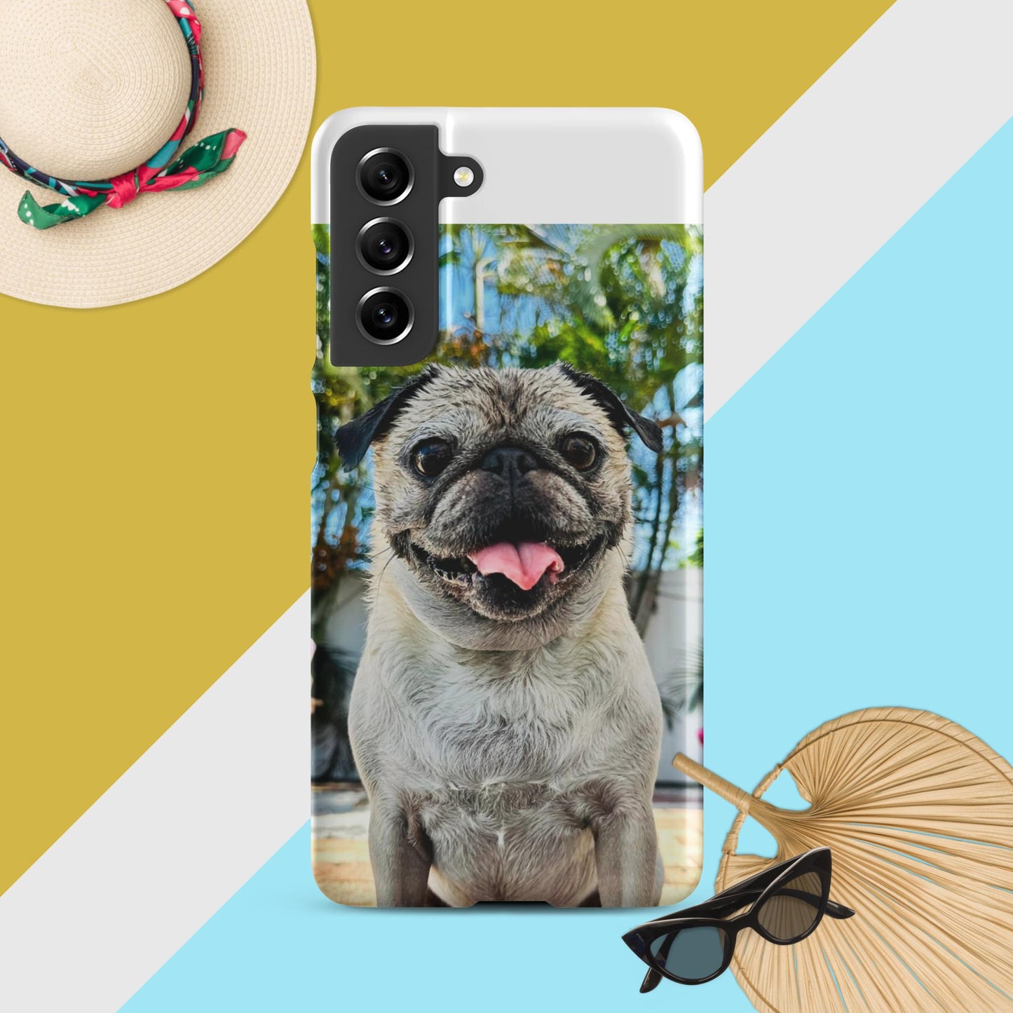 Tudi the Adventure Pug Snap case for Samsung®