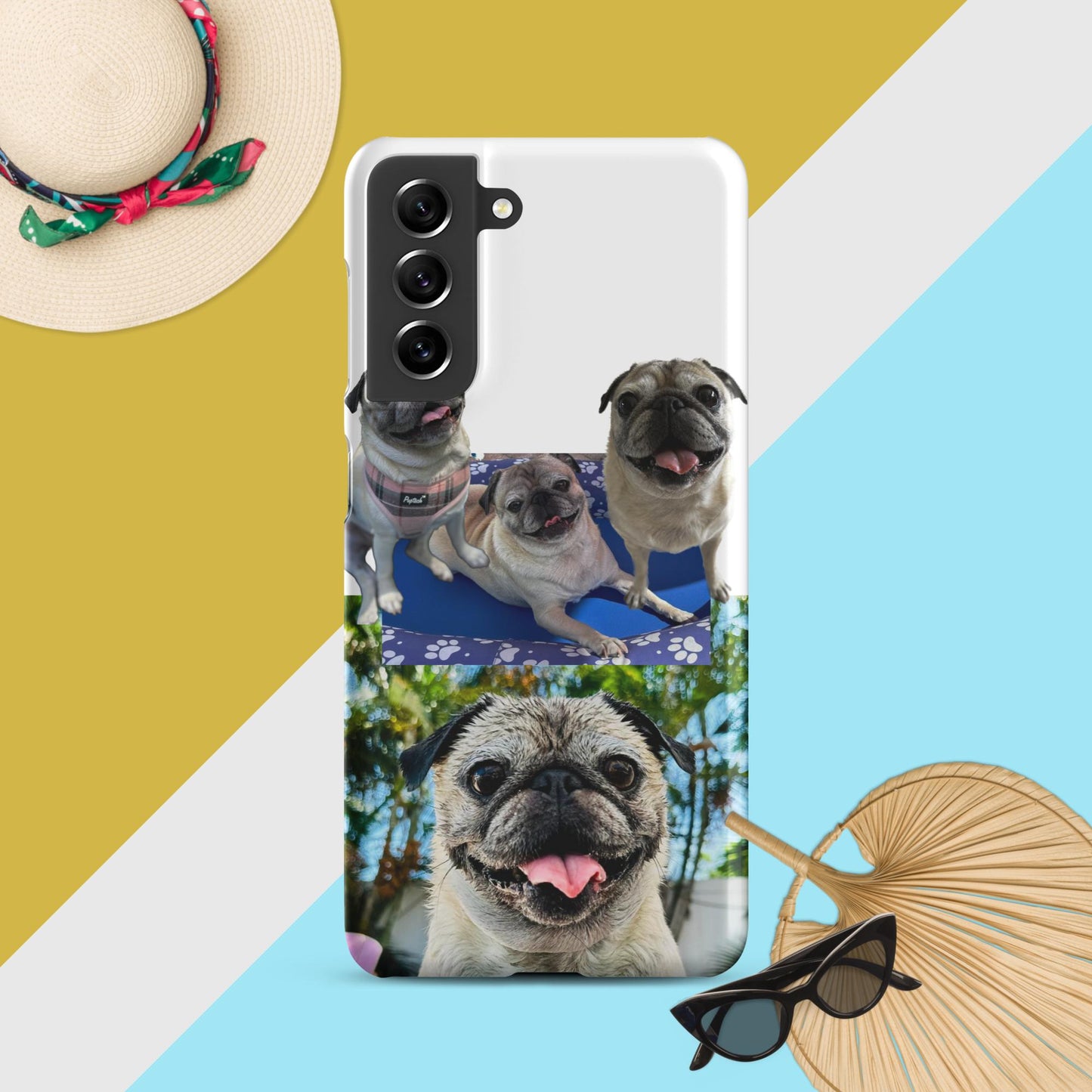 Tudi the Adventure Pug Snap case for Samsung®