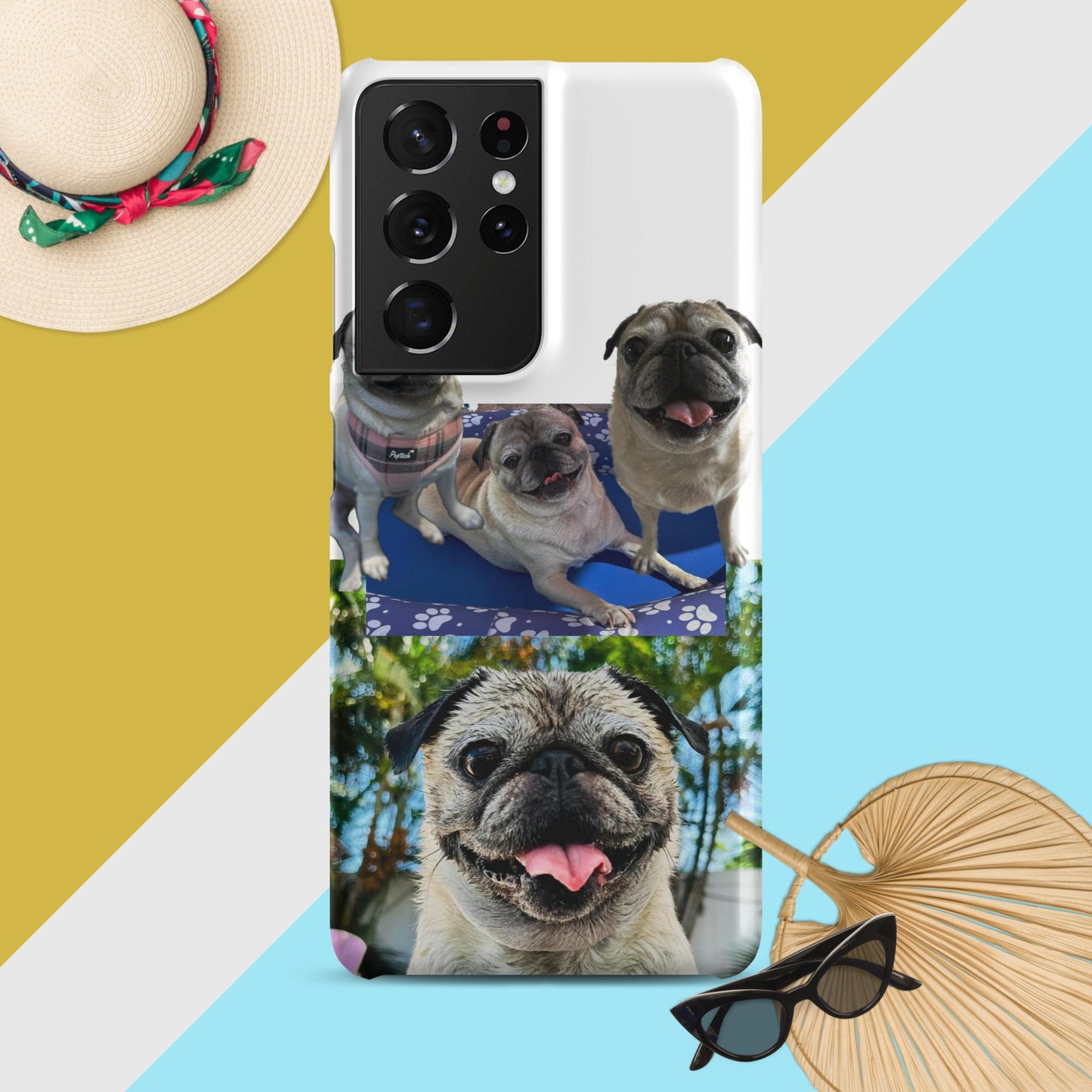 Tudi the Adventure Pug Snap case for Samsung®