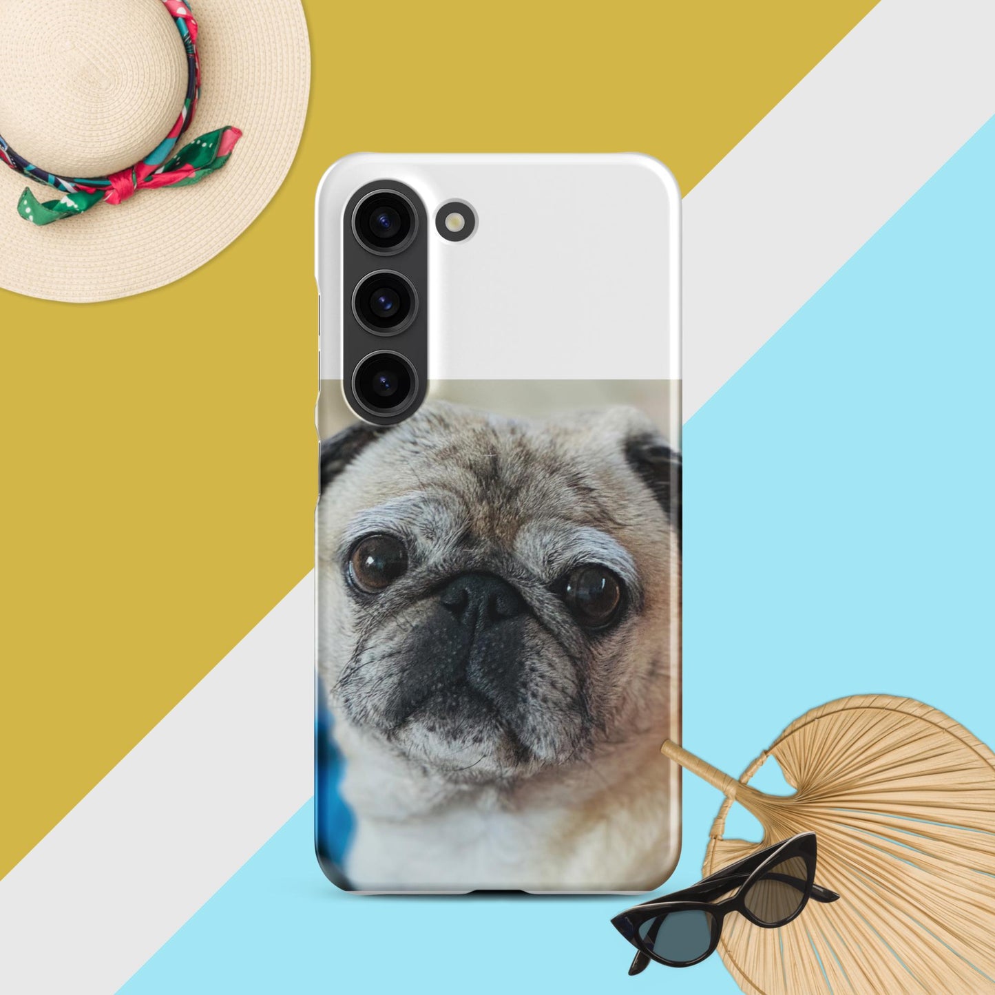 Tudi the Adventure Pug Snap case for Samsung®