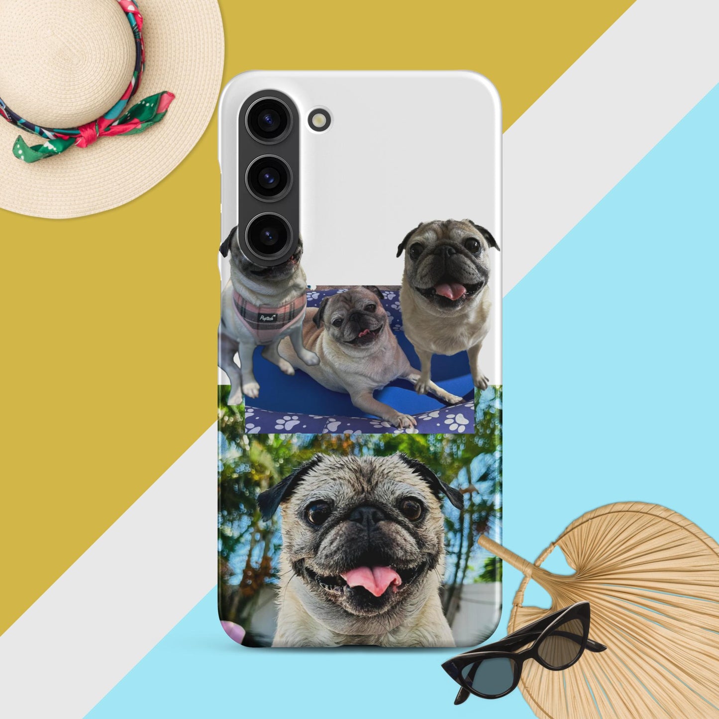 Tudi the Adventure Pug Snap case for Samsung®