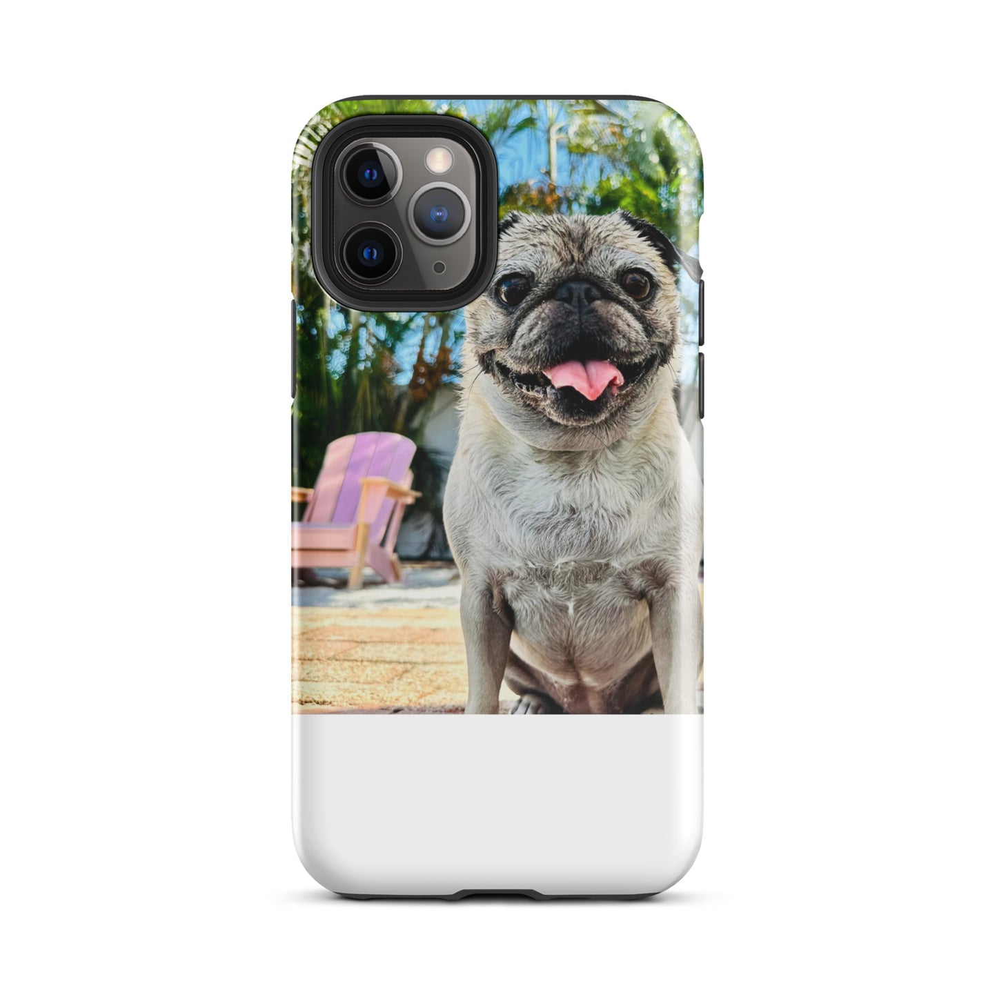 Tudi the Adventure Pug Tough Case for iPhone®