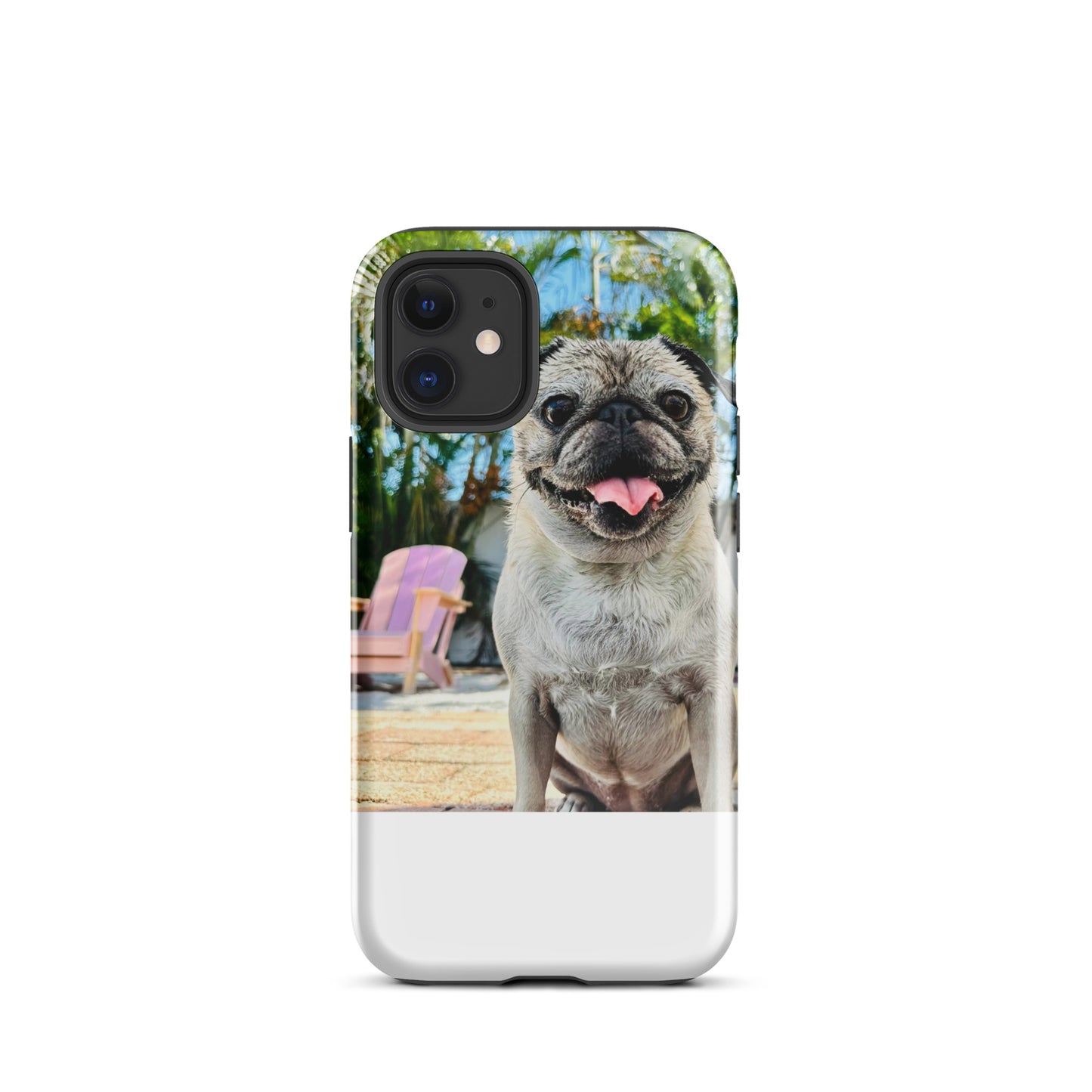 Tudi the Adventure Pug Tough Case for iPhone®