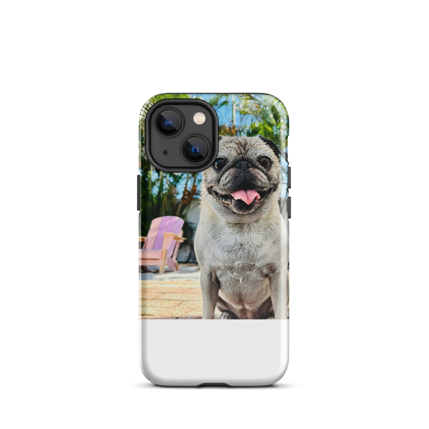 Tudi the Adventure Pug Tough Case for iPhone®