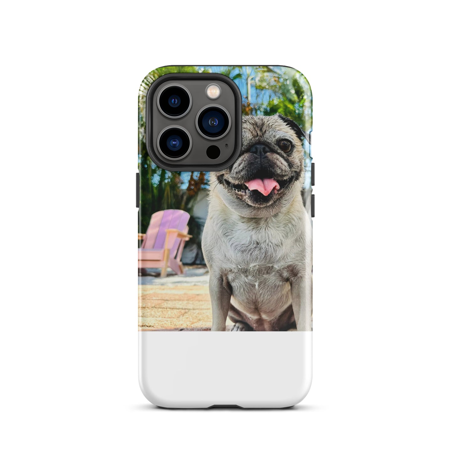 Tudi the Adventure Pug Tough Case for iPhone®