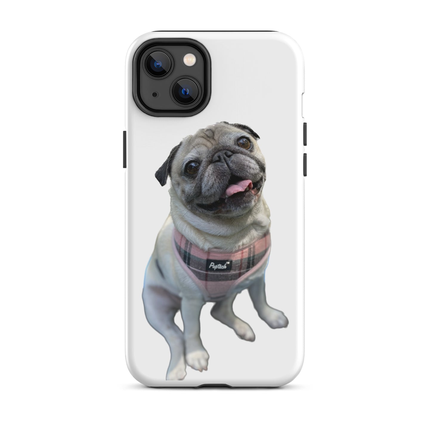 Tudi the Adventure Pug Tough Case for iPhone®