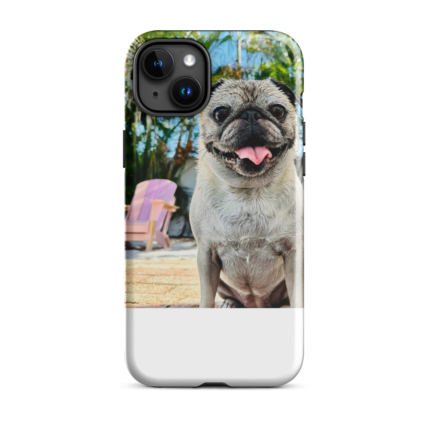 Tudi the Adventure Pug Tough Case for iPhone®