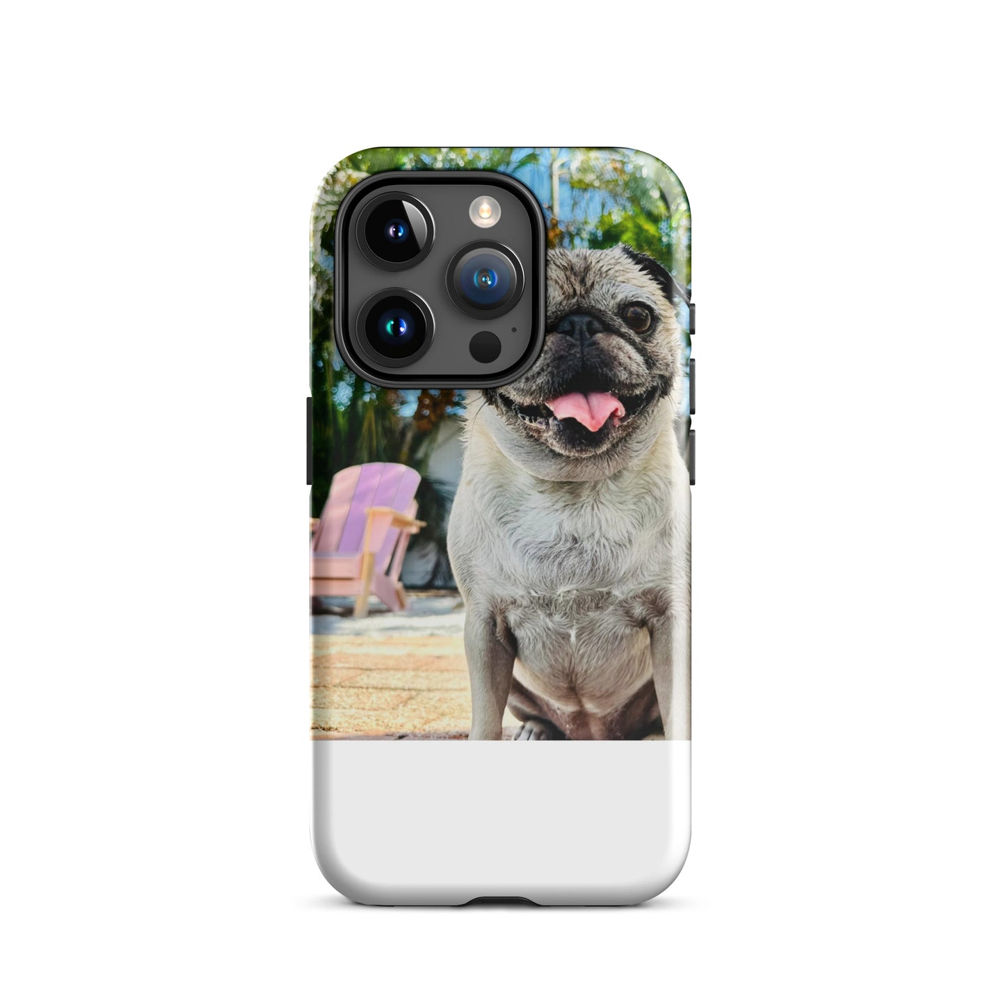 Tudi the Adventure Pug Tough Case for iPhone®