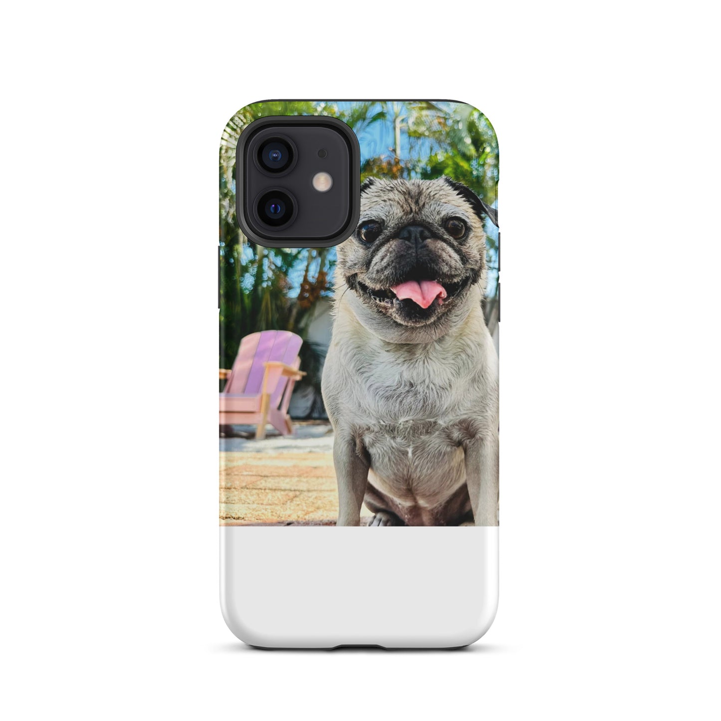 Tudi the Adventure Pug Tough Case for iPhone®