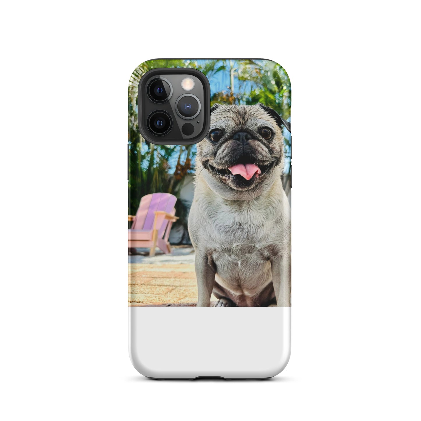 Tudi the Adventure Pug Tough Case for iPhone®