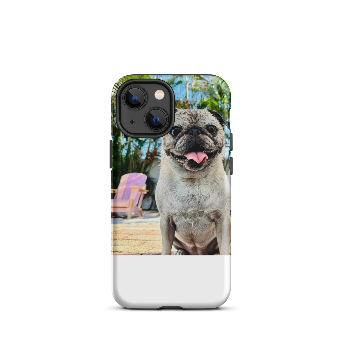 Tudi the Adventure Pug Tough Case for iPhone®