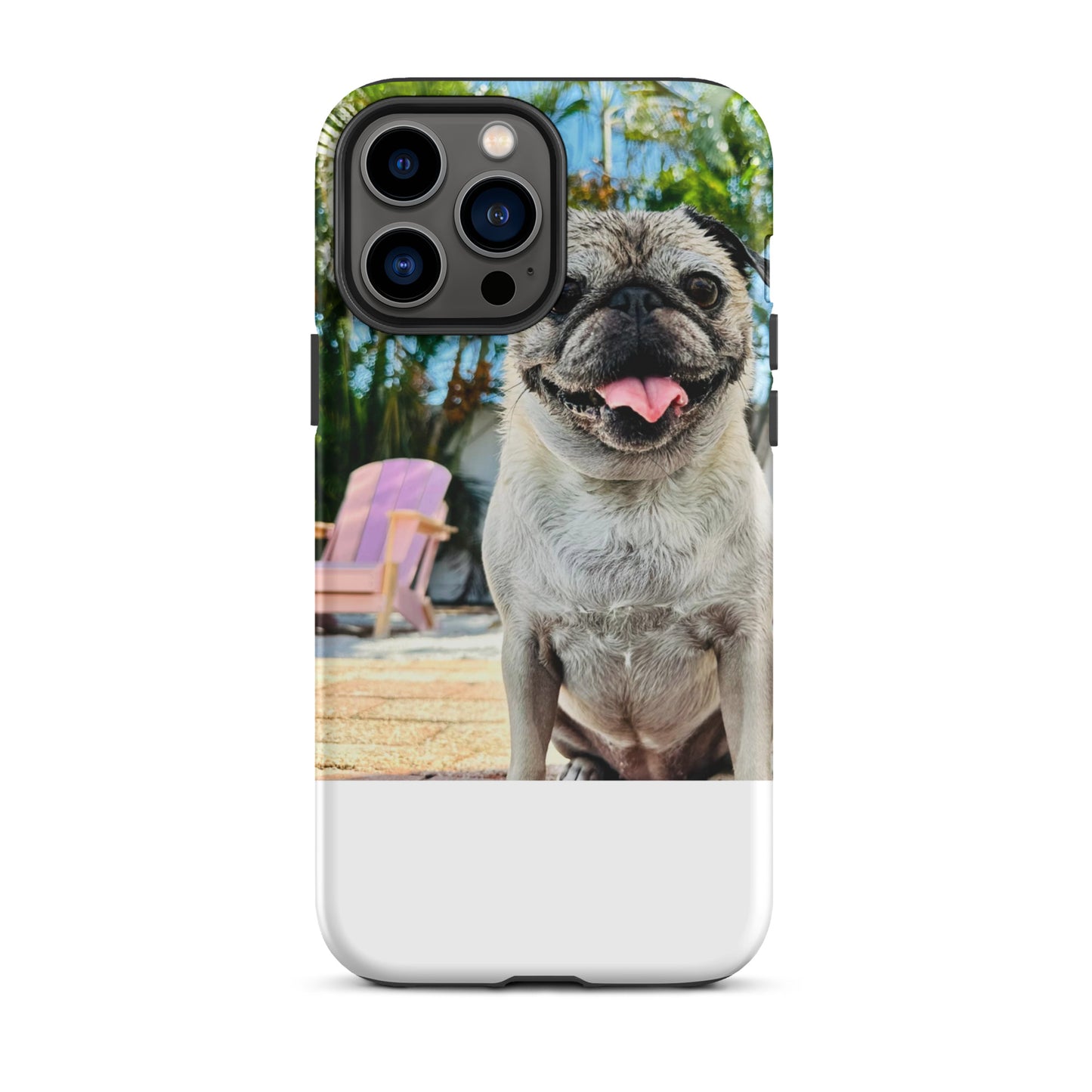 Tudi the Adventure Pug Tough Case for iPhone®