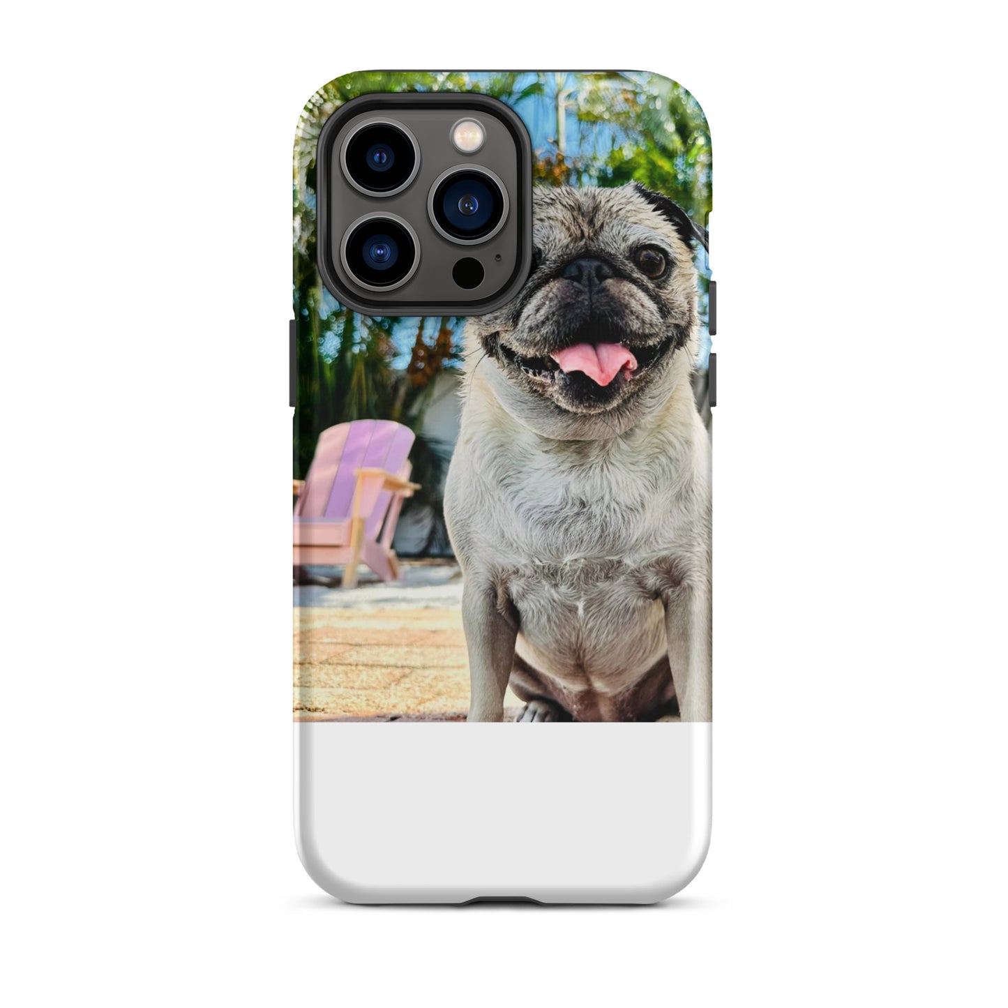 Tudi the Adventure Pug Tough Case for iPhone®